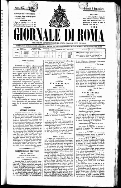 Giornale di Roma