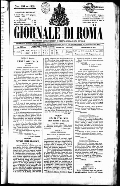 Giornale di Roma