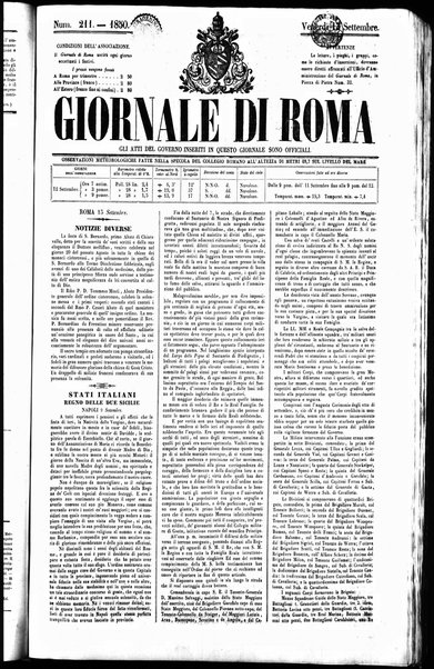 Giornale di Roma