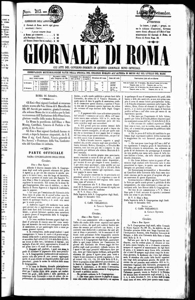 Giornale di Roma