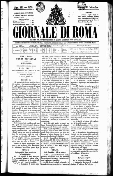 Giornale di Roma