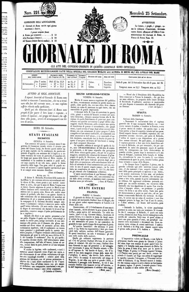 Giornale di Roma