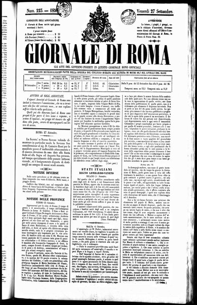 Giornale di Roma