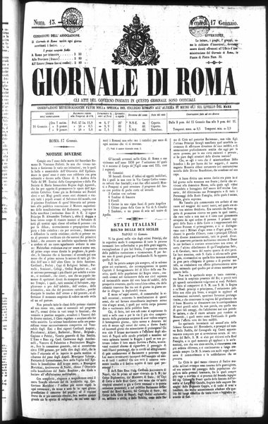 Giornale di Roma