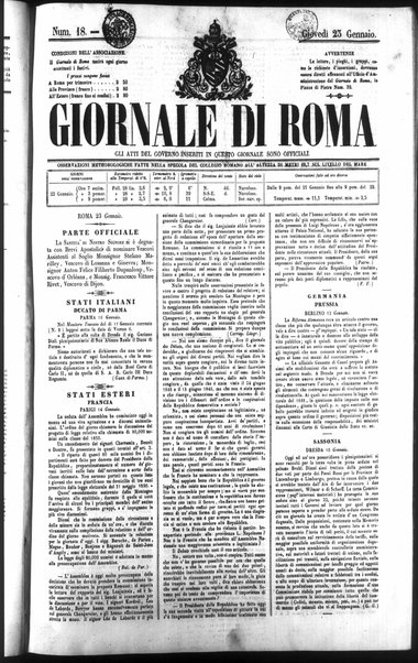 Giornale di Roma