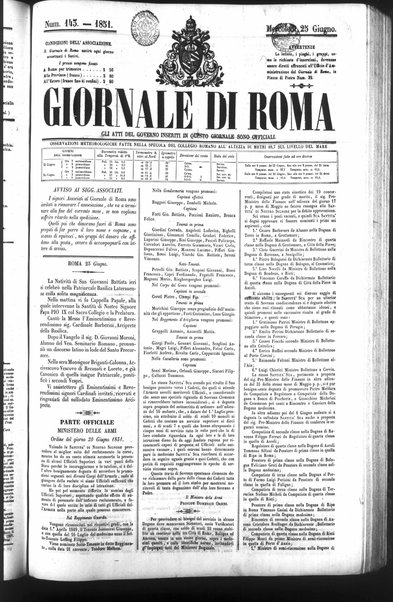 Giornale di Roma