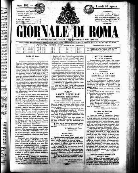 Giornale di Roma