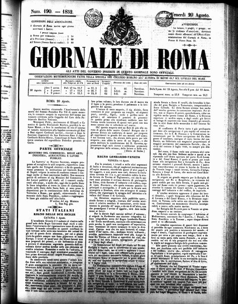 Giornale di Roma