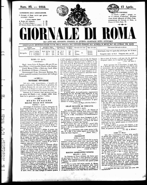 Giornale di Roma