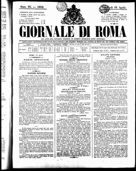 Giornale di Roma