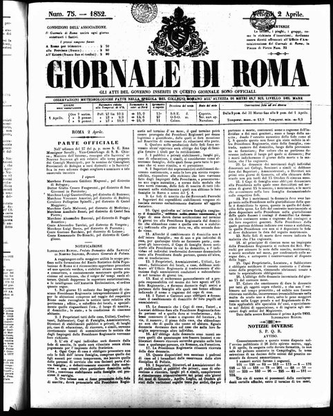 Giornale di Roma