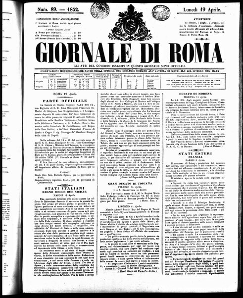 Giornale di Roma