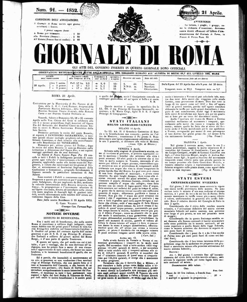 Giornale di Roma