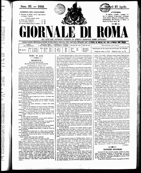 Giornale di Roma