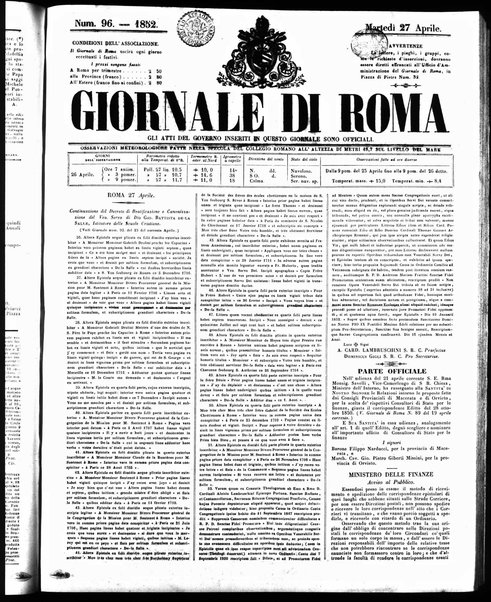 Giornale di Roma