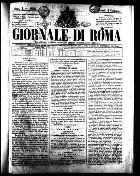 Giornale di Roma