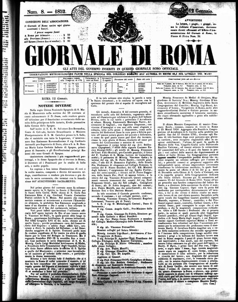 Giornale di Roma