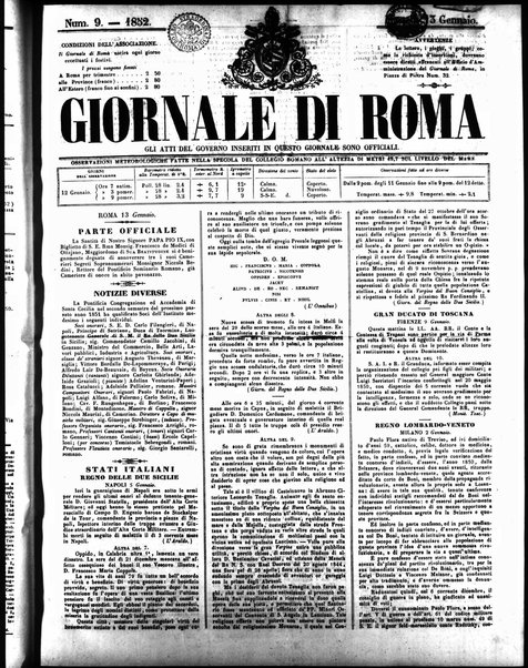 Giornale di Roma