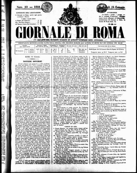 Giornale di Roma