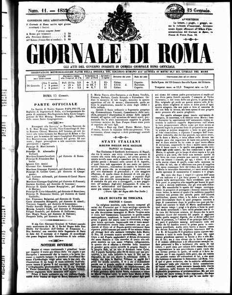 Giornale di Roma