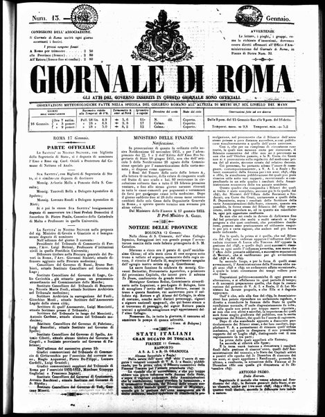 Giornale di Roma