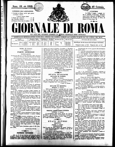 Giornale di Roma