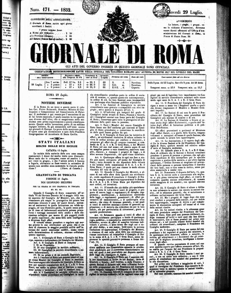 Giornale di Roma