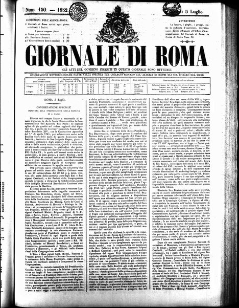 Giornale di Roma