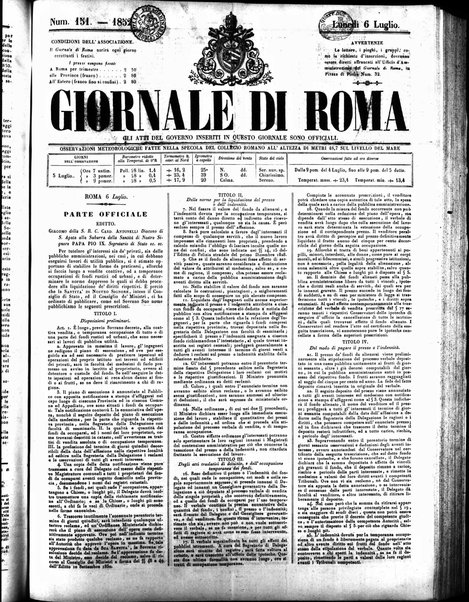 Giornale di Roma