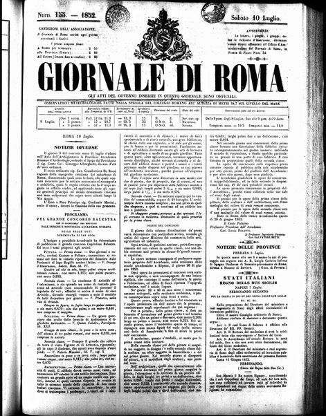 Giornale di Roma