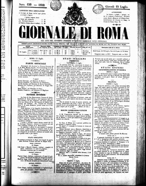 Giornale di Roma