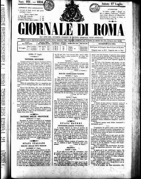 Giornale di Roma