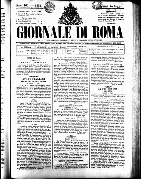 Giornale di Roma