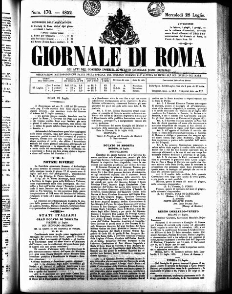 Giornale di Roma