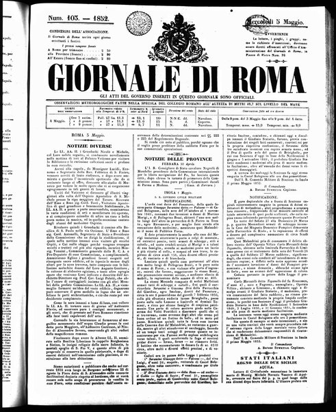 Giornale di Roma