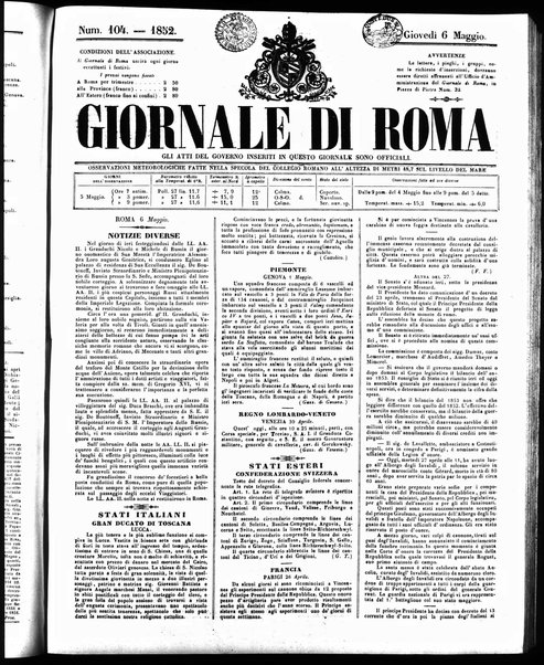 Giornale di Roma