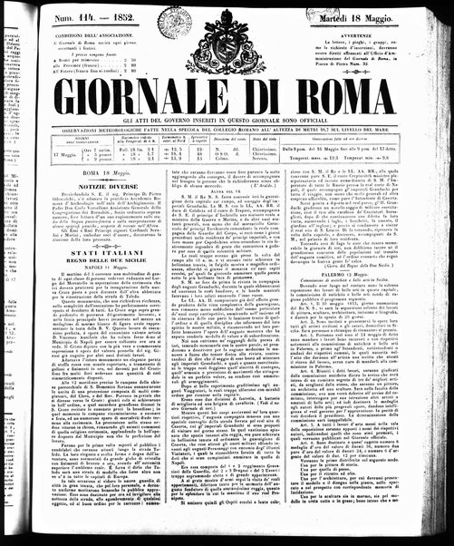 Giornale di Roma