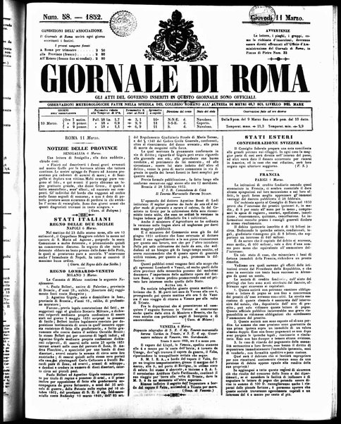 Giornale di Roma