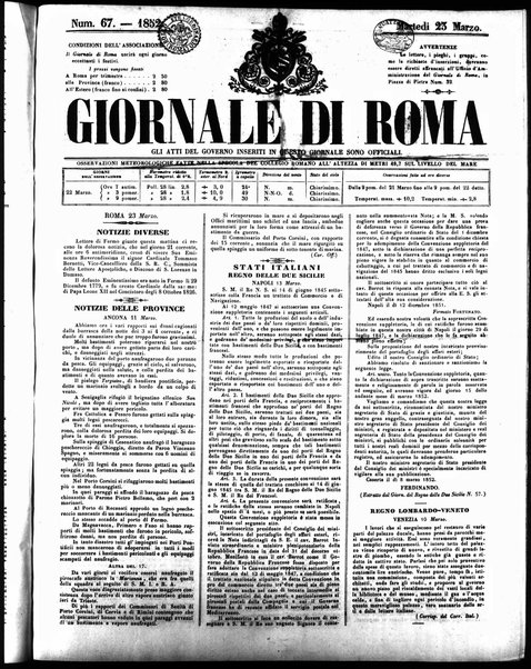 Giornale di Roma