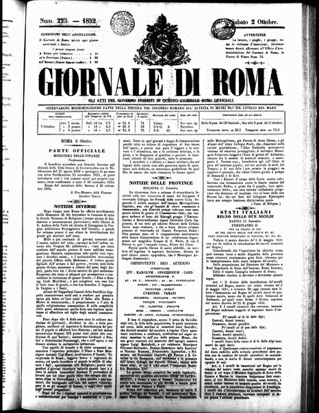 Giornale di Roma