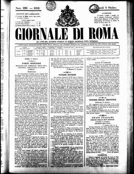 Giornale di Roma