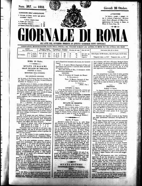 Giornale di Roma