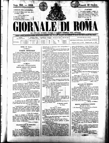 Giornale di Roma