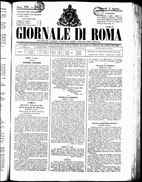 Giornale di Roma