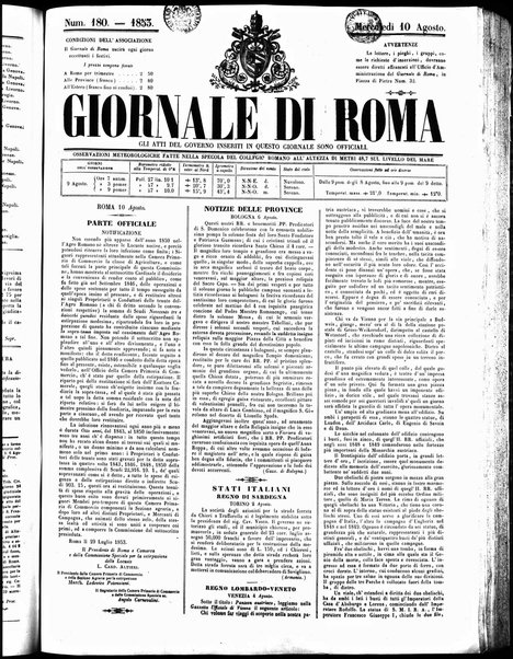 Giornale di Roma