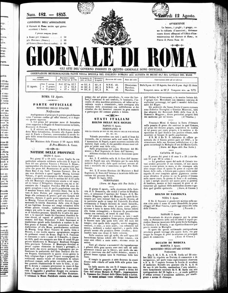 Giornale di Roma