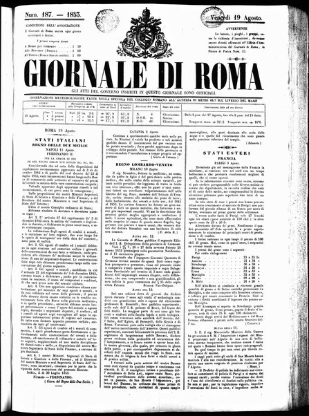 Giornale di Roma