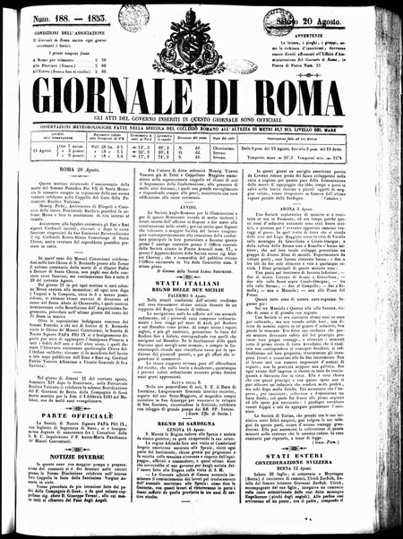 Giornale di Roma