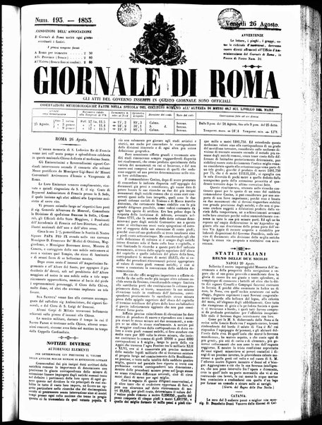 Giornale di Roma