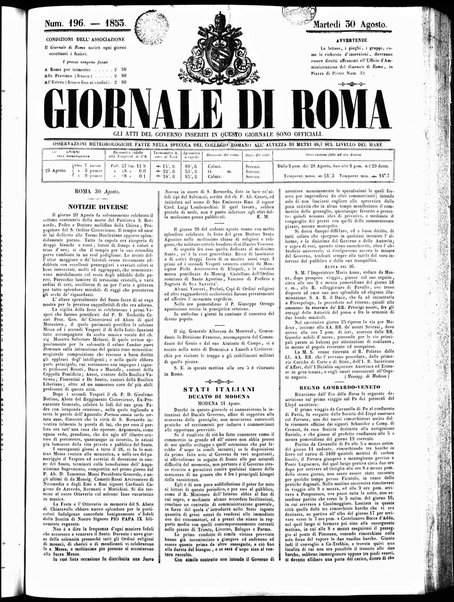 Giornale di Roma